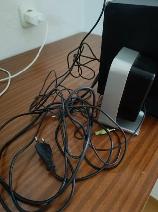 Altavoces Logitech Negro/Plata