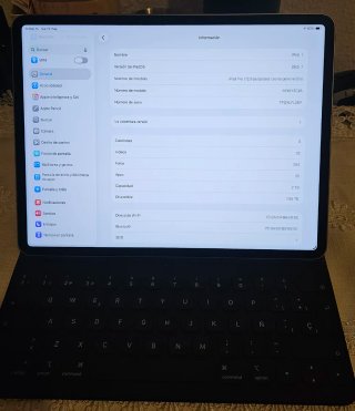 iPad Pro 12,9 M2 6ª Gen 2TB Plata