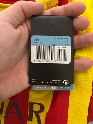 Camiseta FC Barcelona 2013-14 Talla M Niño