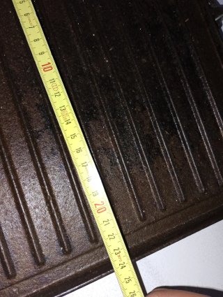 Plancha de cocina con asas