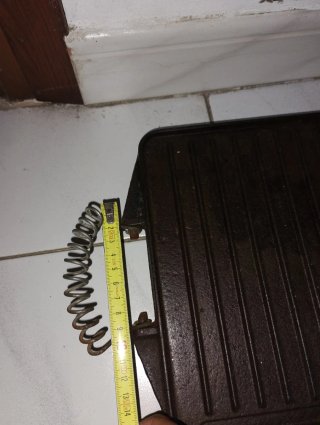 Plancha de cocina con asas