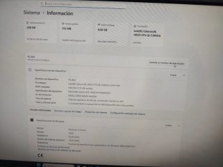 HP All-in-One 22-dd2007ns Plata/Blanco