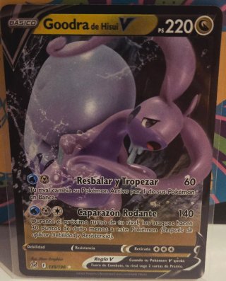 Goodra de Hisui V LOR 135 Carta Pokémon