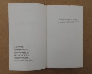 La hoja roja de Miguel Delibes (Spanish Edition)