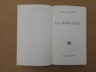 La hoja roja de Miguel Delibes (Spanish Edition)