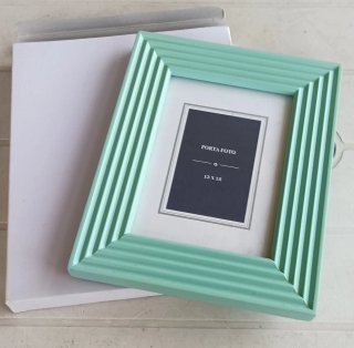Cornice portafoto verde 13x18