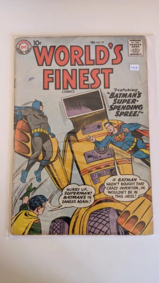 World's Finest 99 DC 1959