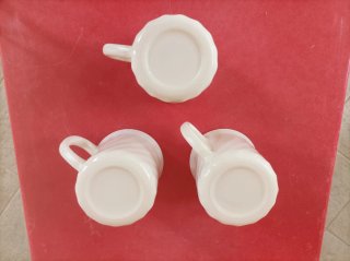 3 Tazze Arcopal Trianon Avorio