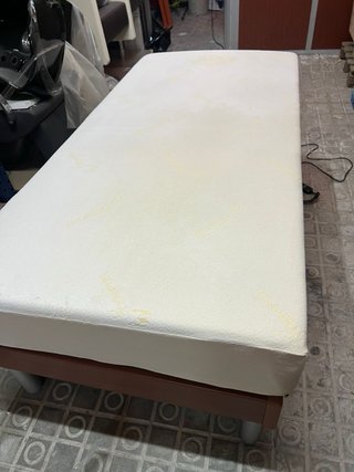 Cama articulada electrica con base de madera
