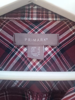 Camisa de cuadros Primark Talla 36
