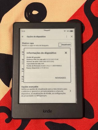 Kindle 8ª Generación Negro