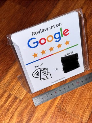 Tarjeta NFC Google Reviews