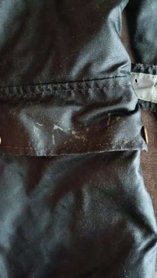 Chaqueta Belstaff Rallymaster 350Gold Negra