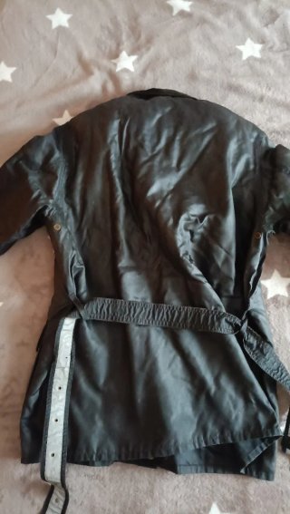 Chaqueta Belstaff Rallymaster 350Gold Negra