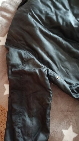 Chaqueta Belstaff Rallymaster 350Gold Negra