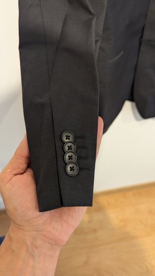 Traje Milano Negro Talla M