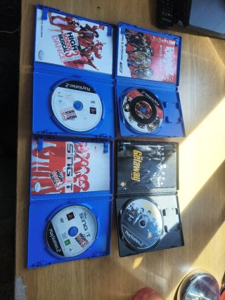 Lote 4 Juegos PlayStation 2 PS2
