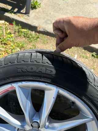 Llantas 17 Audi A3 8V Con los neumáticos en 80 %