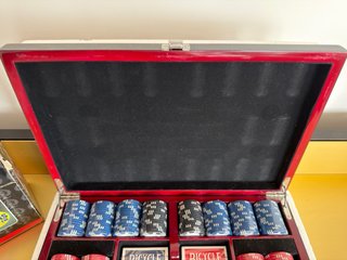 Bicycle Premium masters poker set