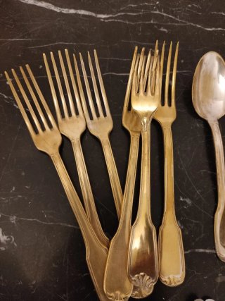 Servizio posate Argento 800 per 6 persone