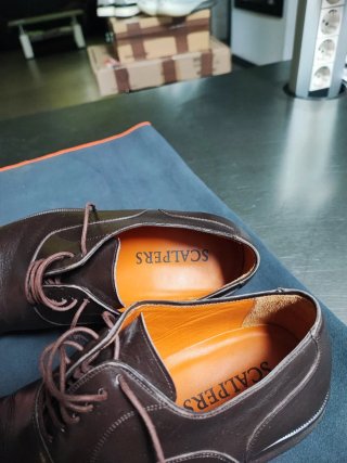 Zapatos Scalpers Marrones Talla 39
