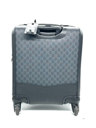 Maleta Gucci GG Supreme Negra/Gris