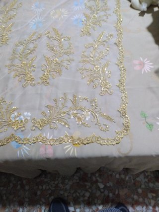 Manteletas Fallera Infantil Doradas