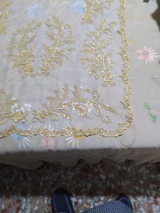Manteletas Fallera Infantil Doradas