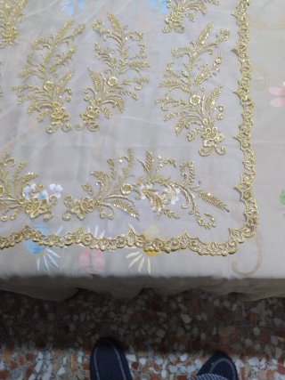 Manteletas Fallera Infantil Doradas