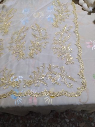 Manteletas Fallera Infantil Doradas