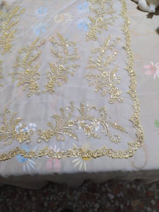 Manteletas Fallera Infantil Doradas