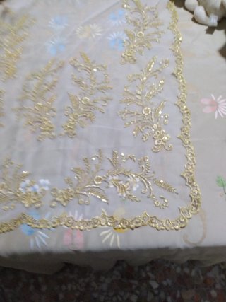 Manteletas Fallera Infantil Doradas