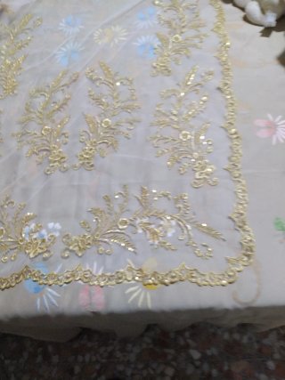 Manteletas Fallera Infantil Doradas