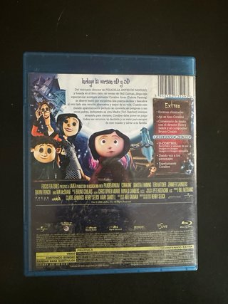 Los Mundos de Coraline Blu-ray 3D Español