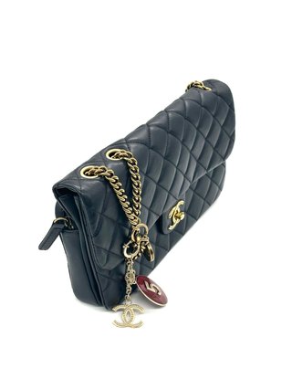Bolso Chanel Timeless Vintage con Charms