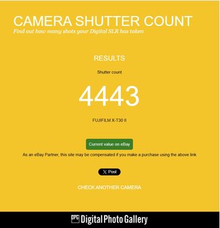 Fujifilm X-T30 II Negra - 4.443 disparos