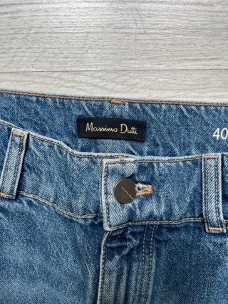 Pantalones Massimo Dutti High Rise Flare Talla 40