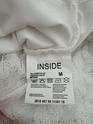 Vestido halter blanco calado estilo ibicenco nuevo