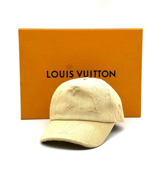 Gorra Louis Vuitton Beige Tela