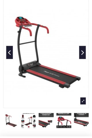 Cinta de andar plegable
