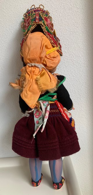 Muñeca Regional Extremeña antigua