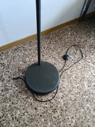 Lámpara de Pie Ikea HEKTAR Gris Oscuro