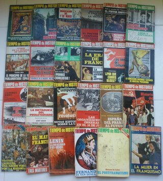 Colección 150 Revistas antiguas de Historia