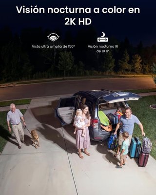 Cámara 2K WiFi 6 Reolink Solar Floodlight NUEVO