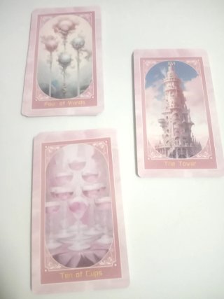 Tarot Pink Love