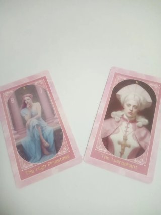 Tarot Pink Love