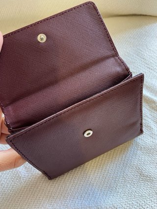 Cartera mano Parfois tonos granate