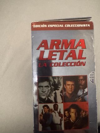 Pack 4 Películas Arma Letal VHS