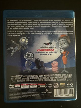 Vamos a la Luna Blu-ray 2D y 3D