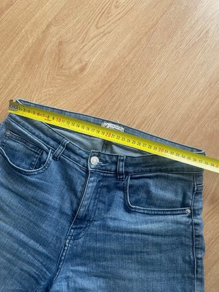 Pantalón denim  palazzo
